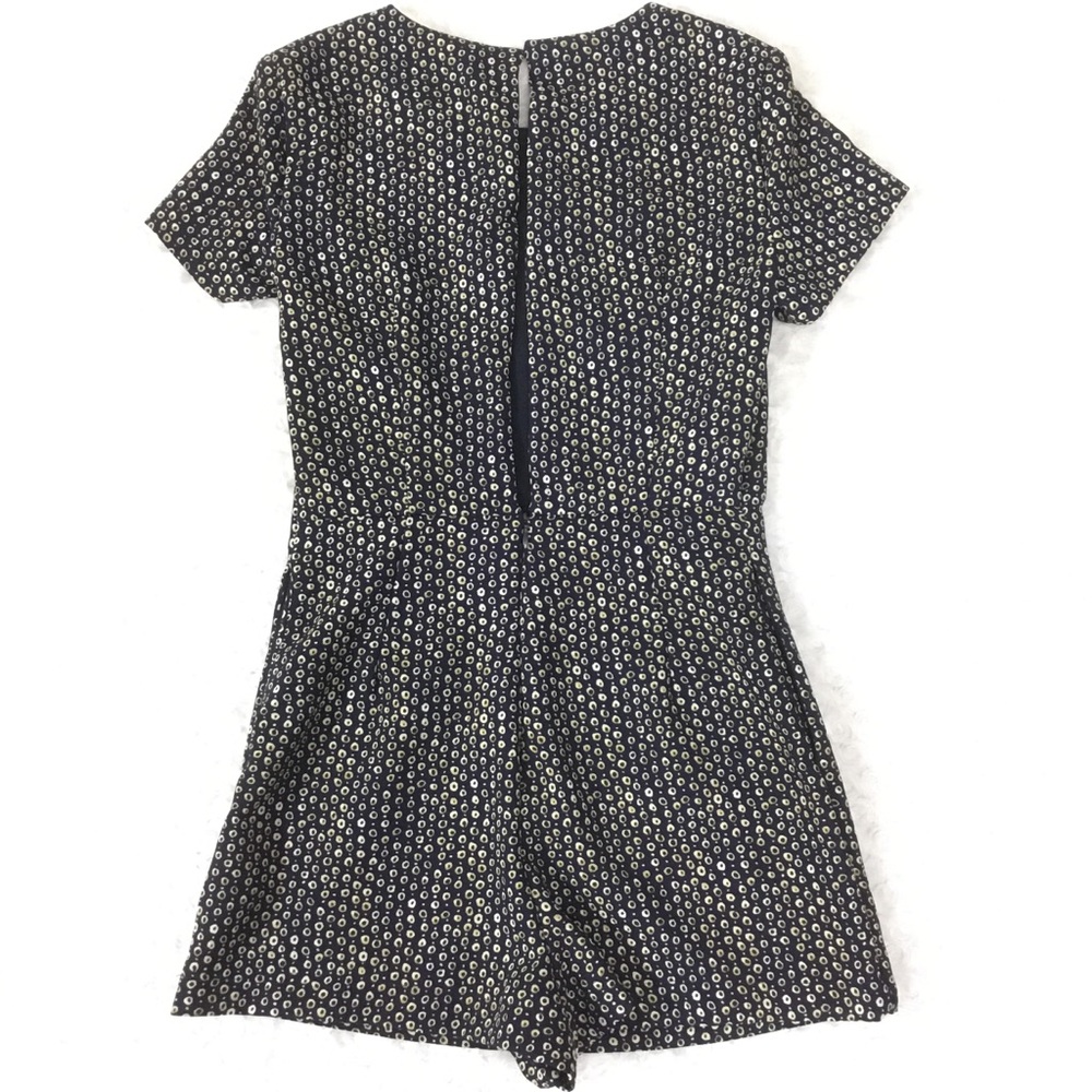 ❗️SOLD❗️Zara TRF Geo Printed SS Jumpsuit Dress With Pocket - Picture 6 of 8